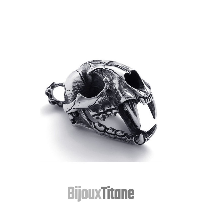 Pendentif Crâne De Dinosaure En Titane Pendentif Crâne De Dinosaure En Titane