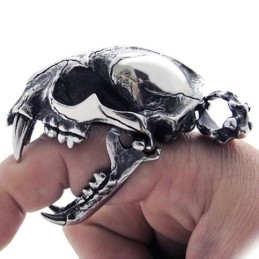 Pendentif Crâne De Dinosaure En Titane