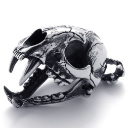 Pendentif Crâne De Dinosaure En Titane