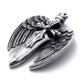 Pendentif Ange En Titane