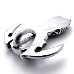Pendentif En Titane Avec Crâne Fantôme