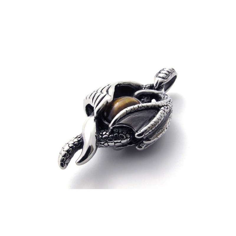 Pendentif En Titane Avec Griffe D'Aile Pendentif En Titane Avec Griffe D'Aile
