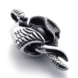 Pendentif En Titane Avec Griffe D'Aile