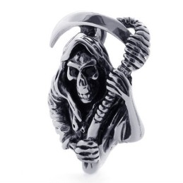 Pendentif Crâne En Titane