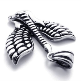 Pendentif Guitare En Titane Wings