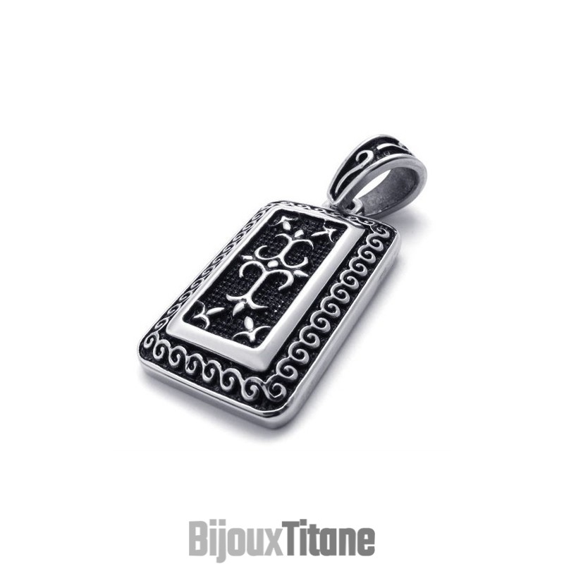 Pendentif Dog Tag En Titane Pendentif Dog Tag En Titane