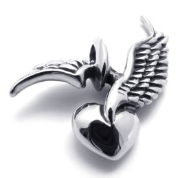 Pendentif Ailes En Titane