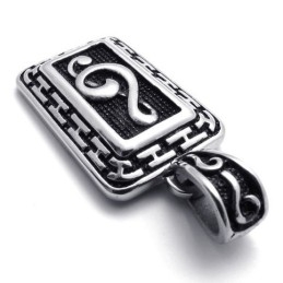 Pendentif Dog Tag En Titane
