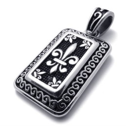Pendentif Dog Tag En Titane