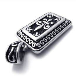 Pendentif Dog Tag En Titane