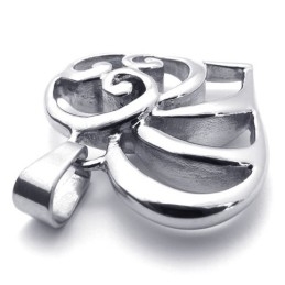 Pendentif Coeur En Titane