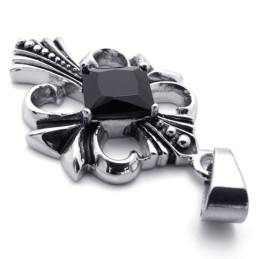 Pendentif En Titane Et Diamant