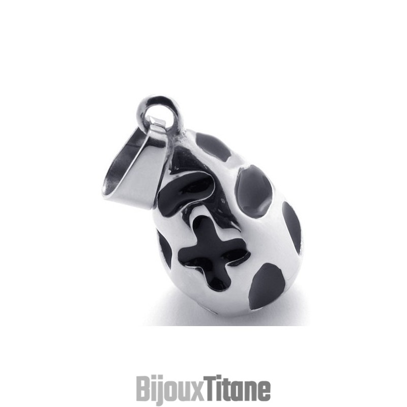 Pendentif Goutte En Titane