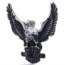 Pendentif Aigle En Titane