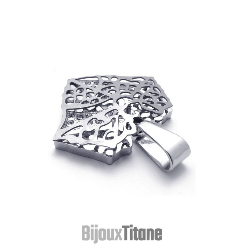 Pendentif En Titane À Feuille Creuse Pendentif En Titane À Feuille Creuse