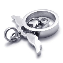 Pendentif Angel En Titane Pour Femme