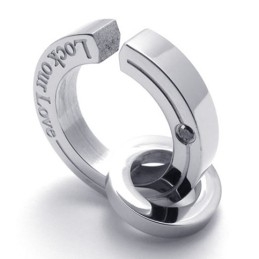 Pendentif Amoureux En Titane Pour Femme