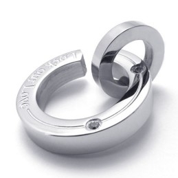 Pendentif Amoureux En Titane Pour Femme