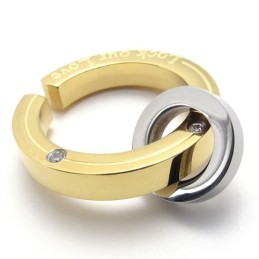 Pendentif En Titane Pour Homme Gold Lovers