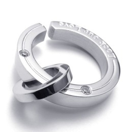 Pendentif Lovers En Titane Pour Homme