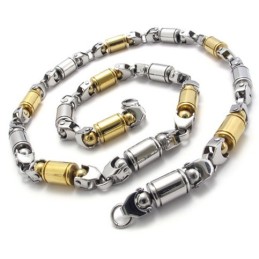 Collier En Titane De 22 Pouces