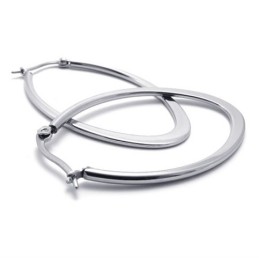 Boucles D'Oreilles En Titane Avec Anneau En O