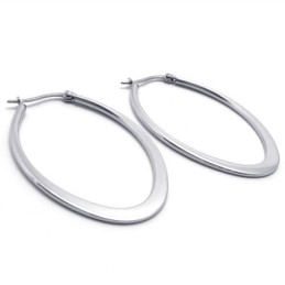 Boucles D'Oreilles En Titane Avec Anneau En O