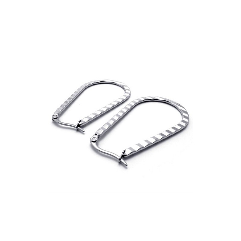 Boucles D'Oreilles En Titane U-Drop Boucles D'Oreilles En Titane U-Drop