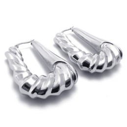 Boucles D'Oreilles En Titane Pipe