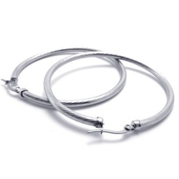 Boucles D'Oreilles En Titane
