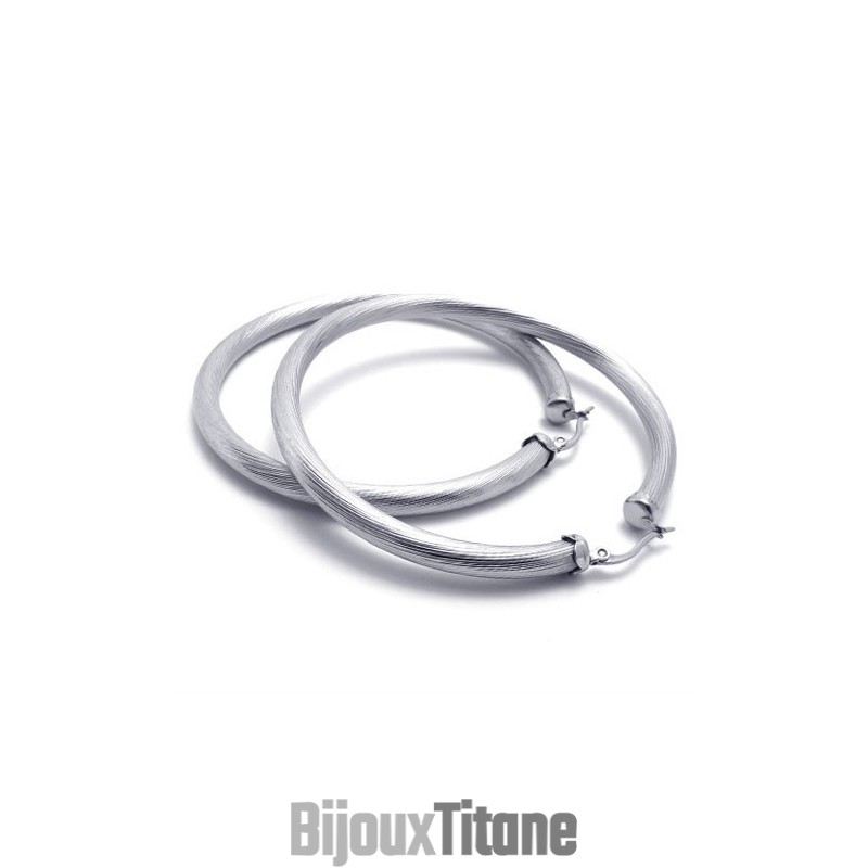 Boucles D'Oreilles En Titane Boucles D'Oreilles En Titane