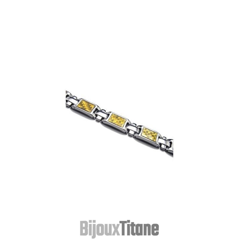 Bracelet Magnétique En Titane Pur Doré Et Argenté Pour Homme Bracelet Magnétique En Titane Pur Doré Et Argenté Pour Homme