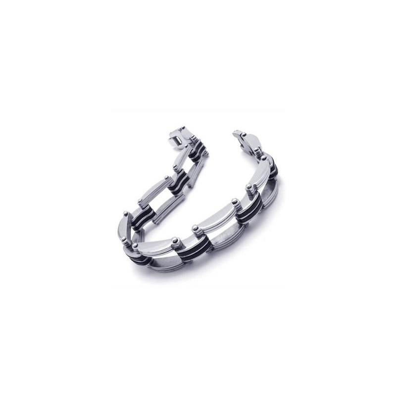 Bracelet À Breloques En Titane Pur Pour Homme Et Garçon