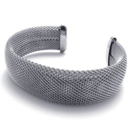 Bracelet Câbles Big Titanium