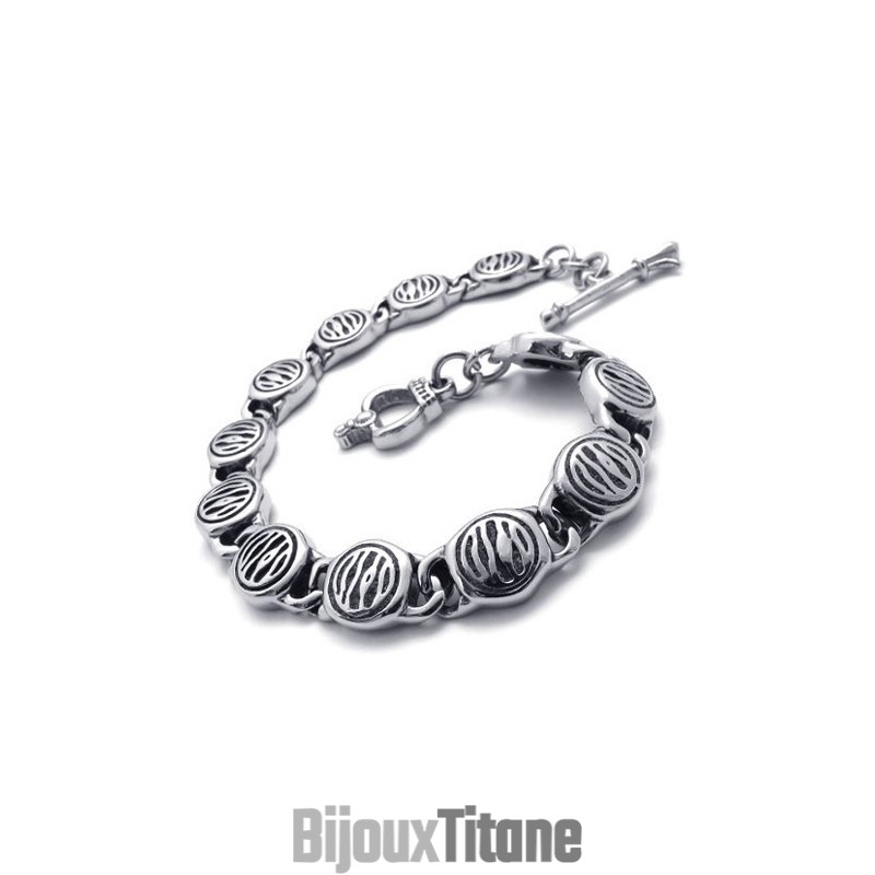 Bracelet En Titane De 8,7 Pouces Bracelet En Titane De 8,7 Pouces