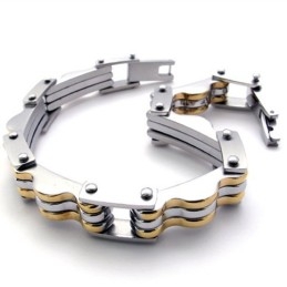 Bracelet Amoureux En Titane De 9,1 Pouces