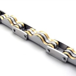 Bracelet Amoureux En Titane De 9,1 Pouces