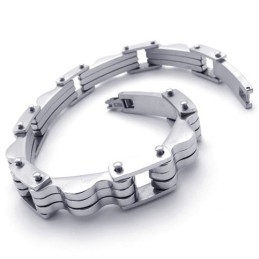 Bracelet Amoureux En Titane De 9,1 Pouces