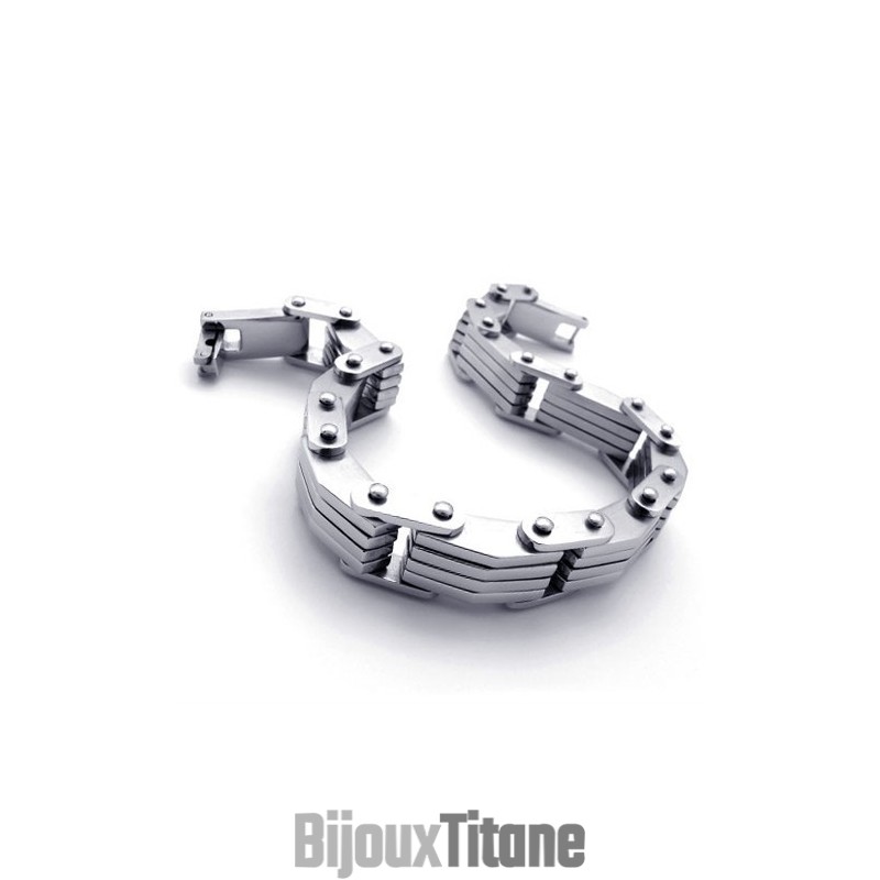 Bracelet En Titane Pour Homme De 7,9 Pouces