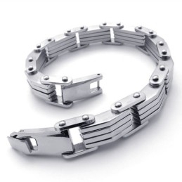 Bracelet En Titane Pour Homme De 7,9 Pouces
