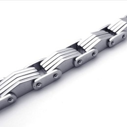Bracelet En Titane Pour Homme De 7,9 Pouces