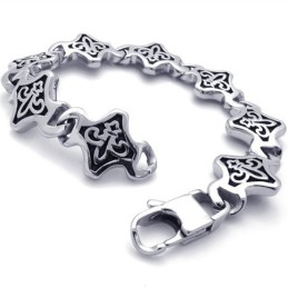 Bracelet Rétro En Titane De 8,7 Pouces