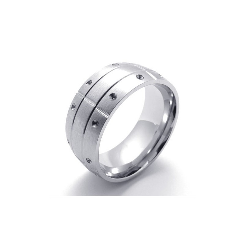 Bague En Titane Poli Bague En Titane Poli