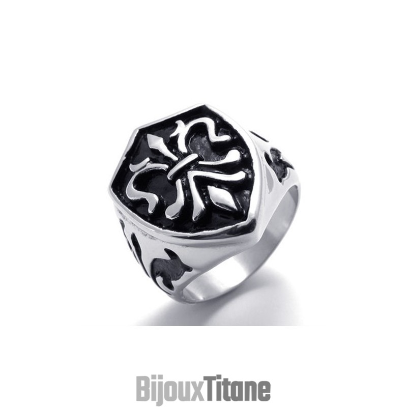Bague Couronne En Titane Bague Couronne En Titane