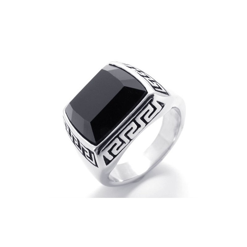 Bague En Titane Avec Pierres Précieuses Bague En Titane Avec Pierres Précieuses