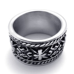 Bague Vintage En Titane