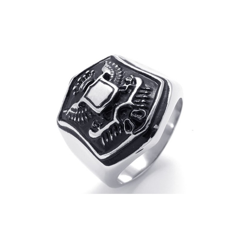 Bague En Titane Eagle