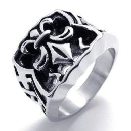 Bague Couronne En Titane