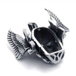 Pendentif En Titane Avec Zircon Rouge