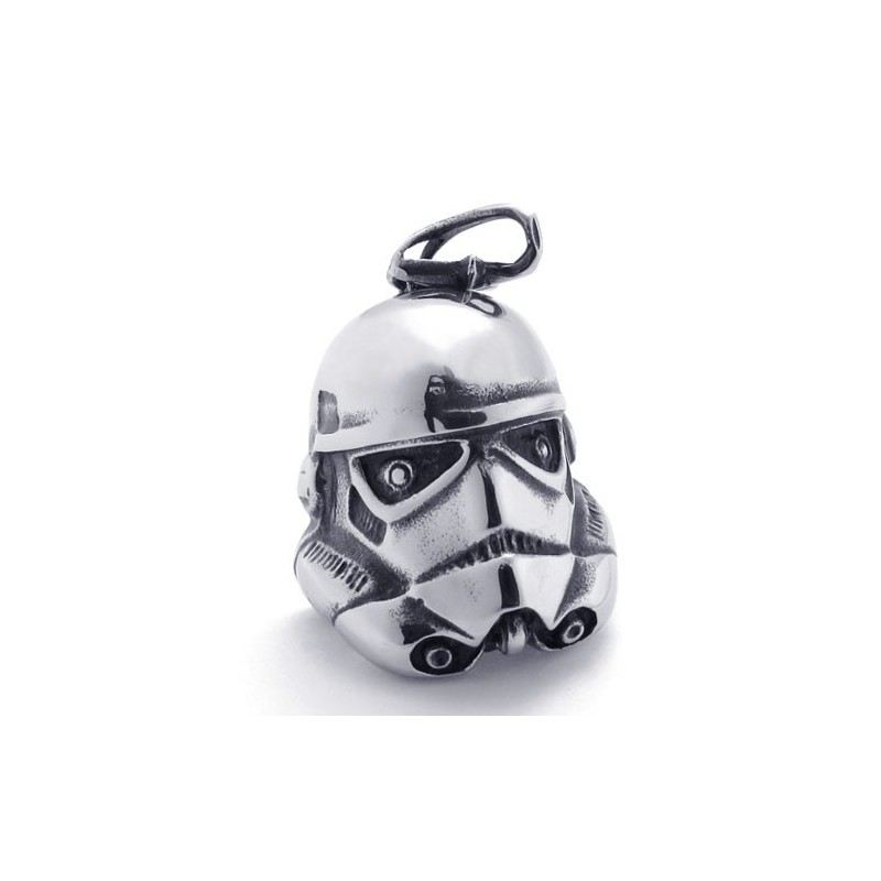 Pendentif Robot Star-War En Titane